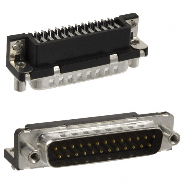 D25P33E4GV00 Amphenol ICC (FCI)  D-Sub Connector Assemblies